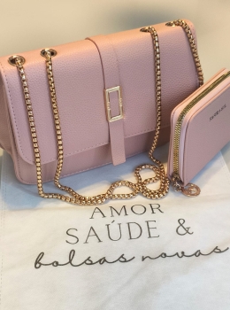 Kit Bolsa + Porta-Cartões – Especial Dia das Mães 💖