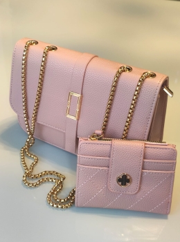 Kit Bolsa + Porta-Cartões – Especial Dia das Mães 💖