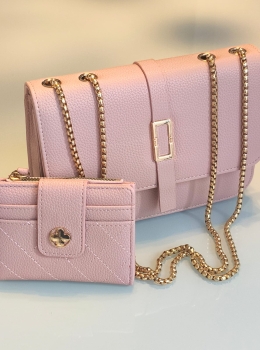 Kit Bolsa + Porta-Cartões – Especial Dia das Mães 💖